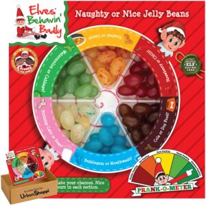Elves Behavin' Badly Naughty or Nice Jelly Bean Game 100g