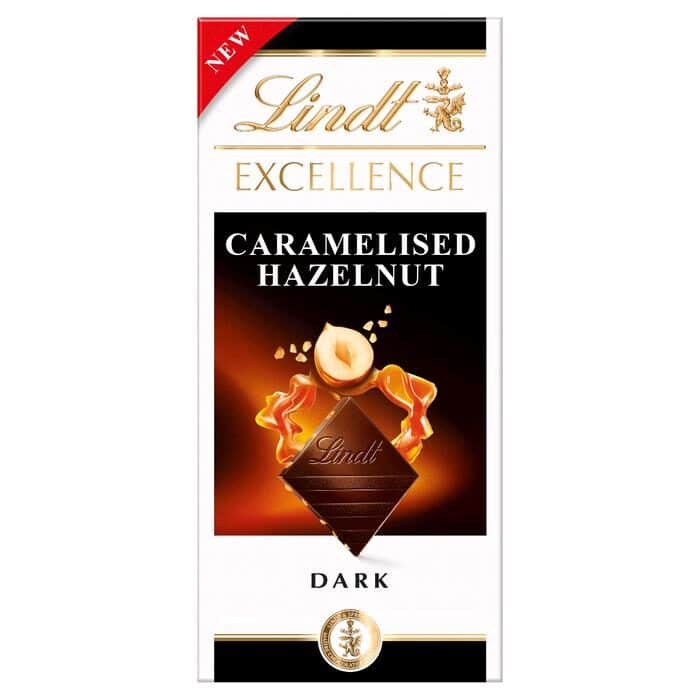 Lindt Excellence Dark Caramelized Hazelnut