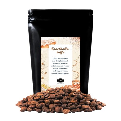 Kanelbolle-kaffe