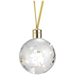 Mummi Dekorasjonskule med LED-lys 11cm Sparkling Star