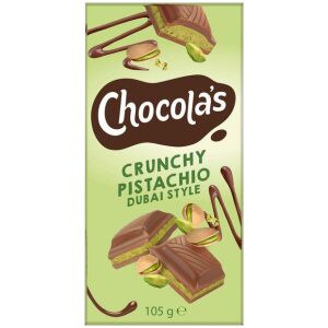 Chocola's Crunchy Pistachio Dubai Style