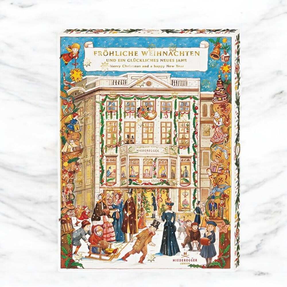 Niederegger Marsipankalender Cafè 525g